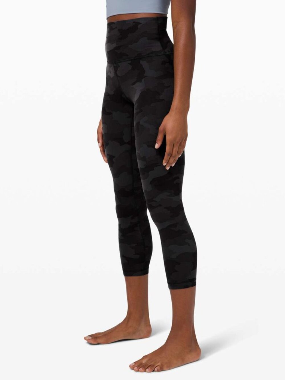 Lululemon Women's Align High-Rise Crop - Black Camo